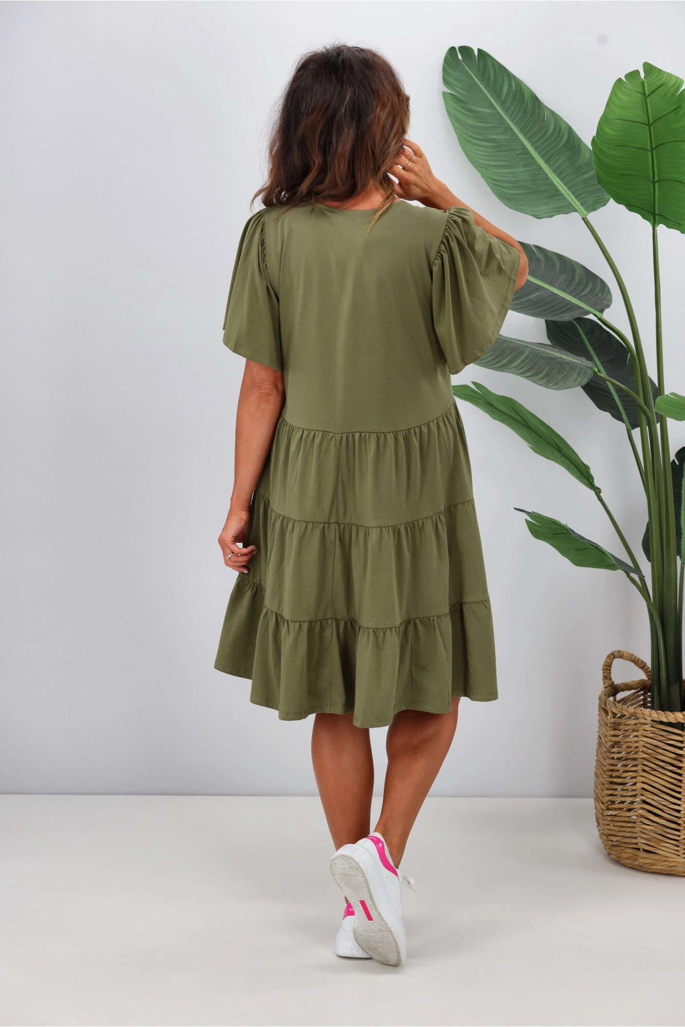 Betty Basics Cressida Dress Khaki