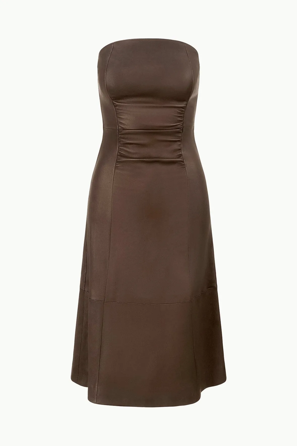 BOWERY LEATHER DRESS | TIRAMISU