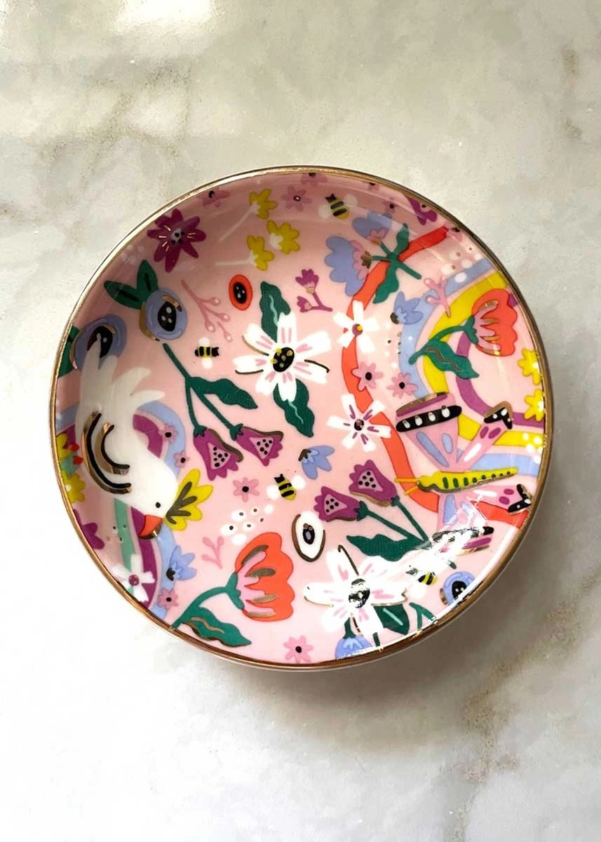 Butterfly Garden Trinket Dish