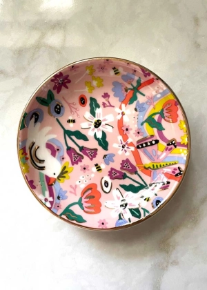 Butterfly Garden Trinket Dish