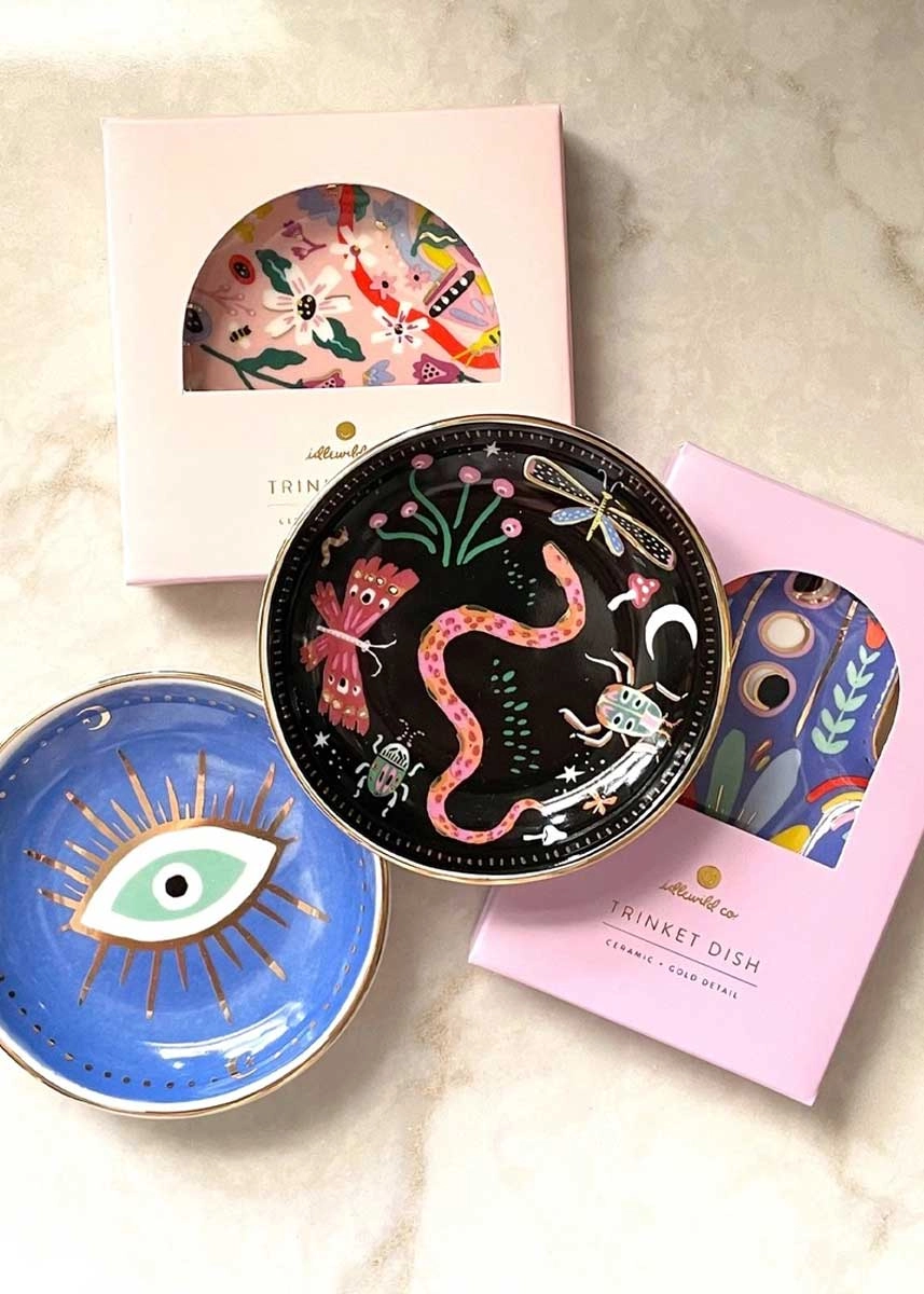 Butterfly Garden Trinket Dish