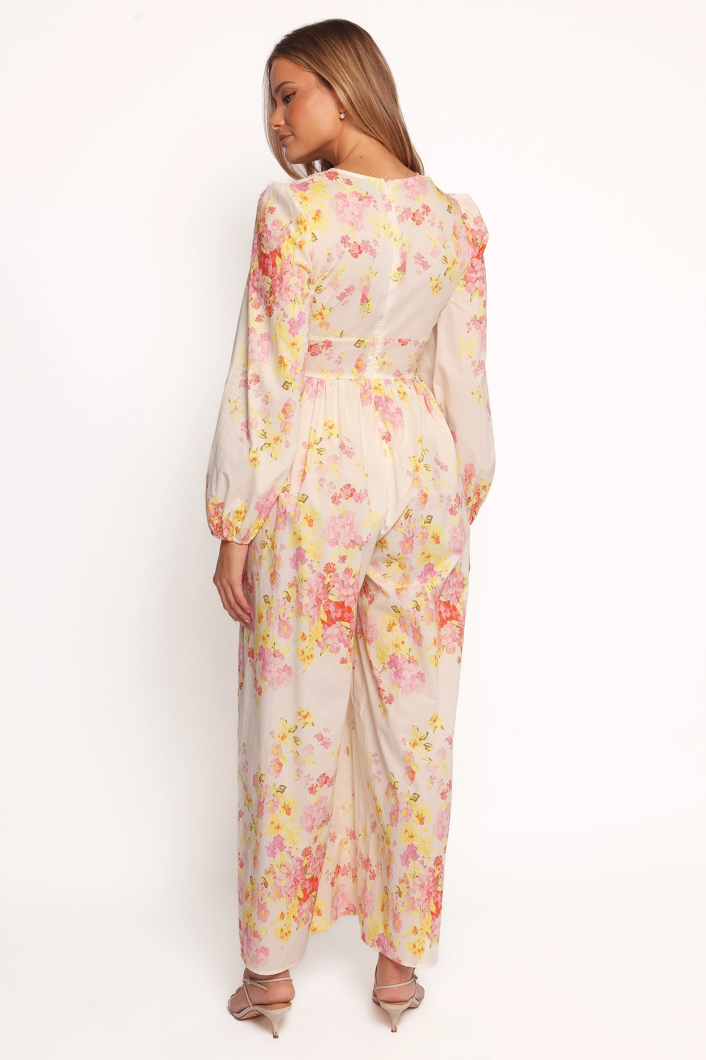 Celestine Jumpsuit - Pink Floral