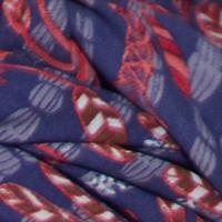 Christine Headwear - Sapphire Boho Printed Ribbon Set (#2164)