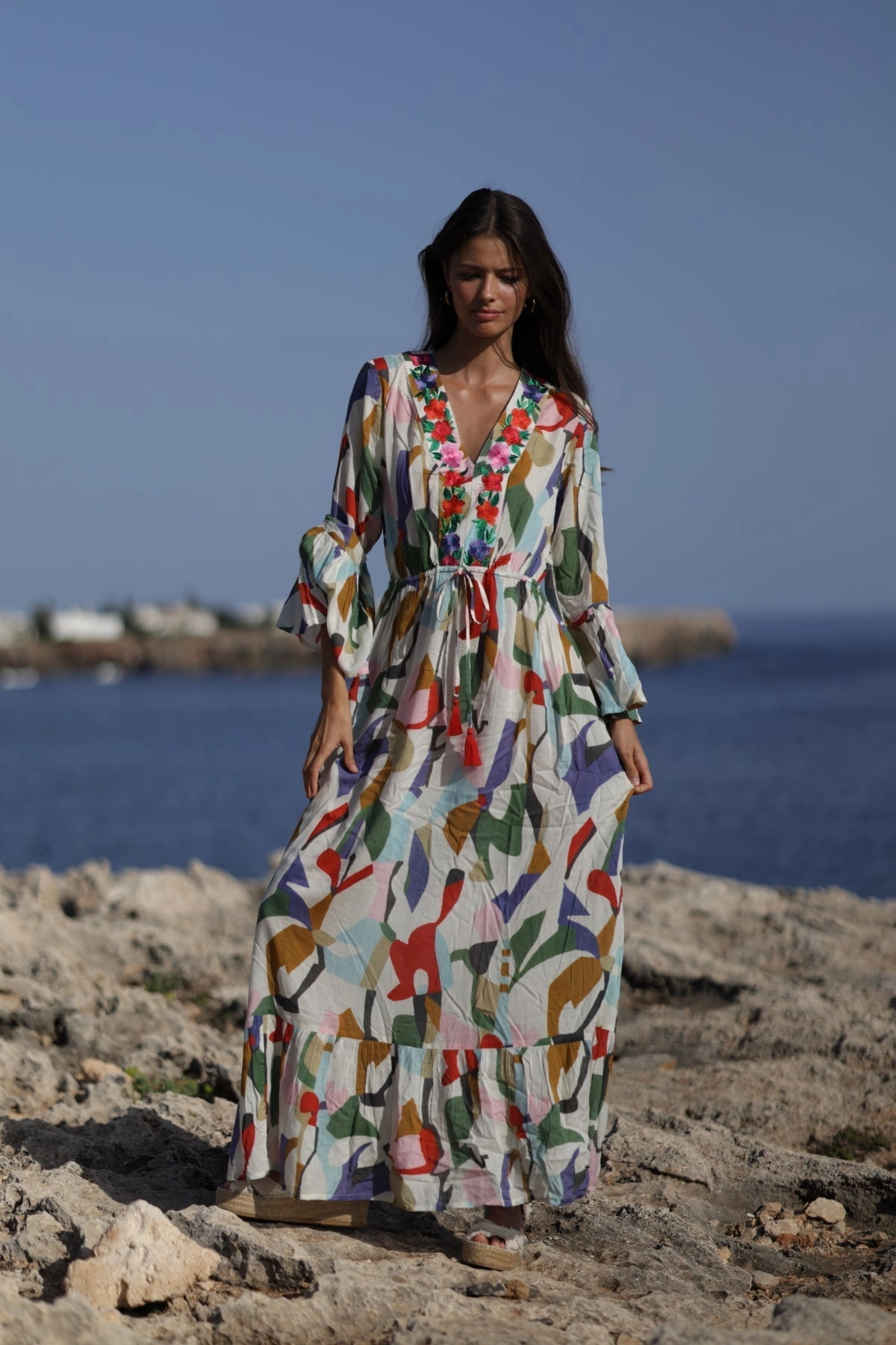 Dress Clara Lima Nm23 Multi