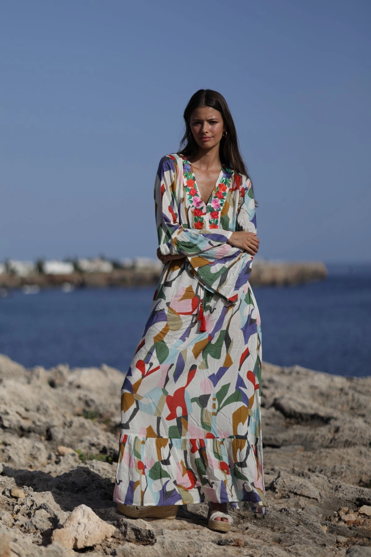 Dress Clara Lima Nm23 Multi