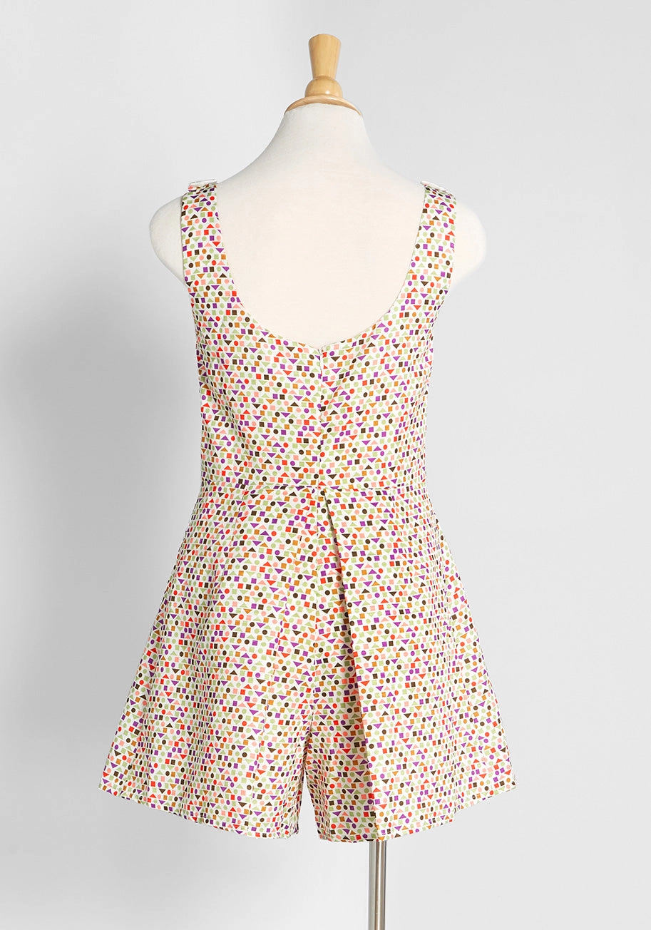 Everything's Ship Shape Romper