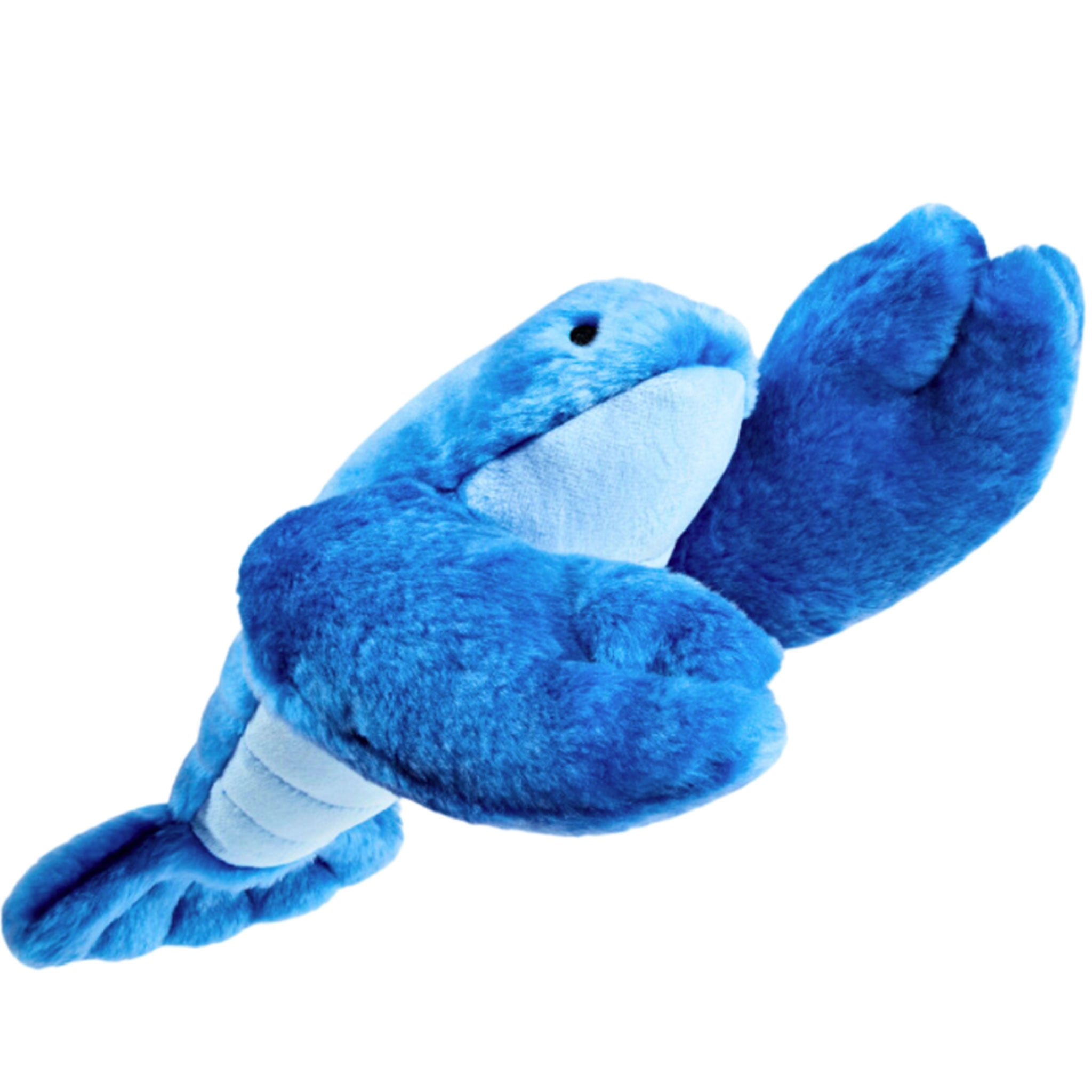 Fluff & Tuff Lucky Lobster Blue Dog Toys