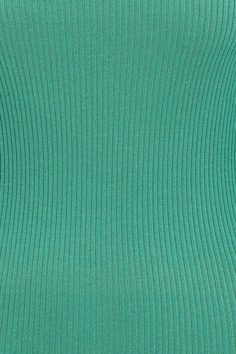 Green Off Shoulder Dress Knit Bodycon Knit