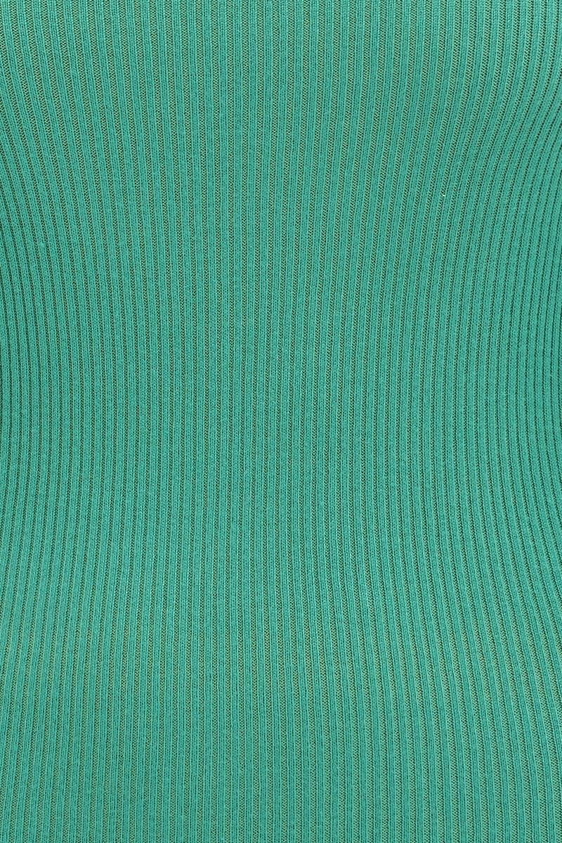 Green Off Shoulder Dress Knit Bodycon Knit
