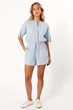 Joey Playsuit - Blue
