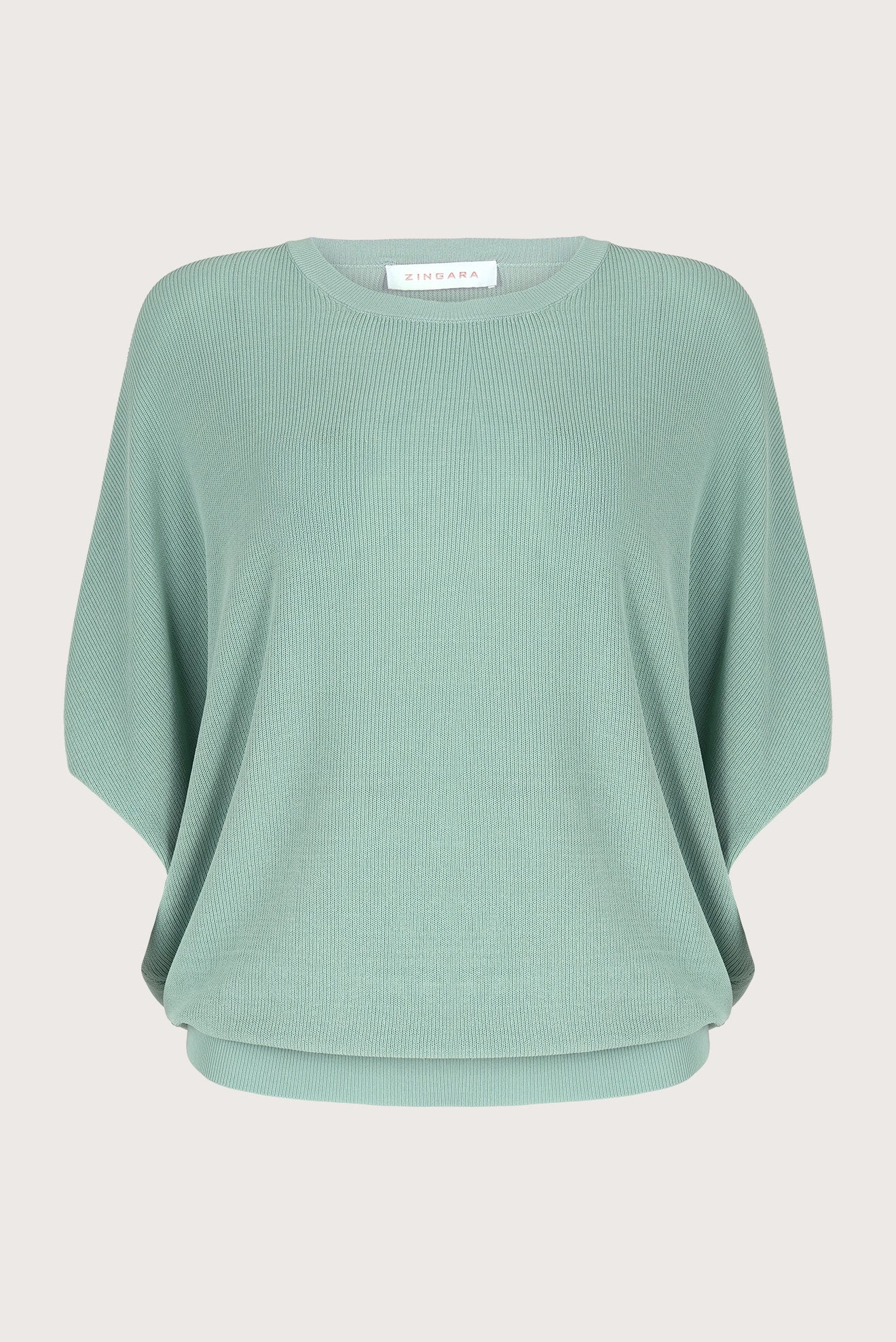 Lorena Bat Blouse Aqua