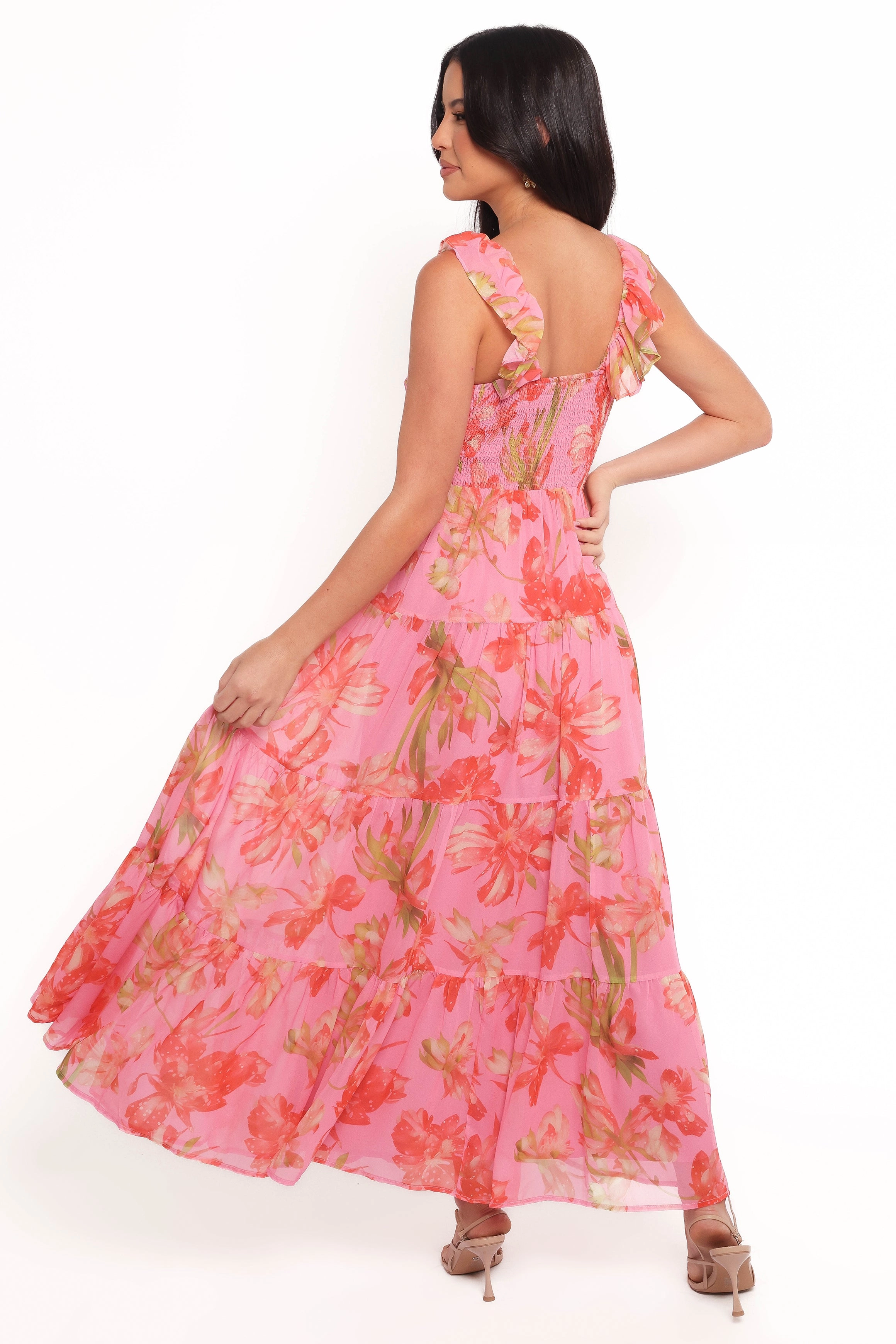 Matteah Maxi Dress - Tropical Floral