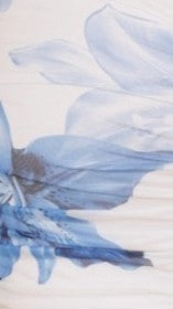 Natalia Midi Dress - Blue Flower