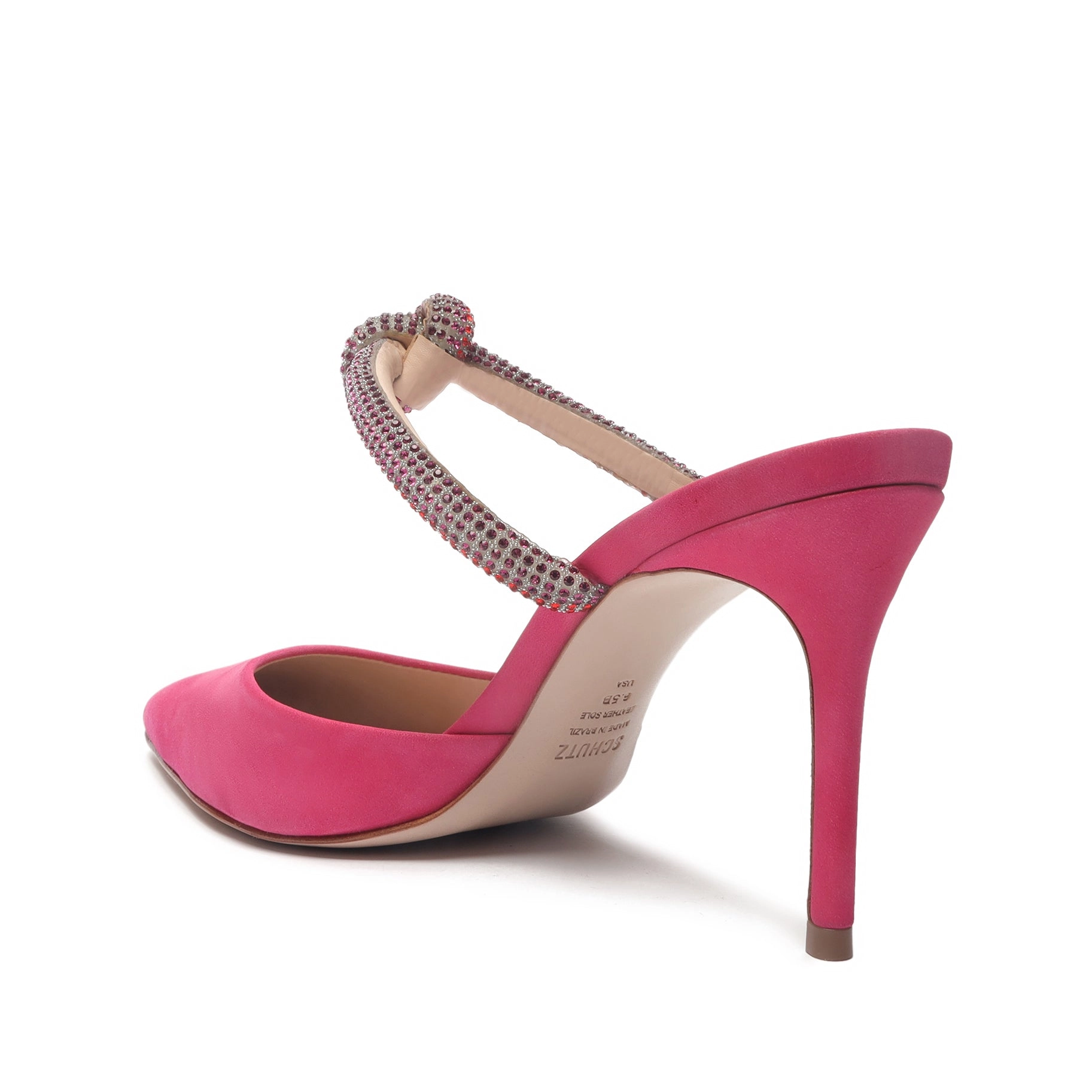 Pearl Leather Mule