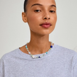 Pilgrim Dream Necklace Multi Silver Plated