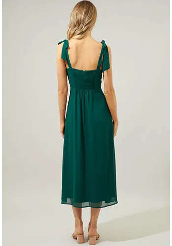 Romantic Glare Midi Dress
