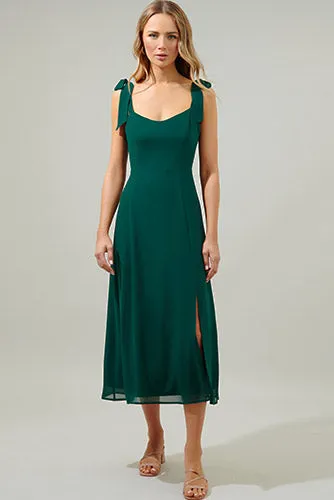 Romantic Glare Midi Dress