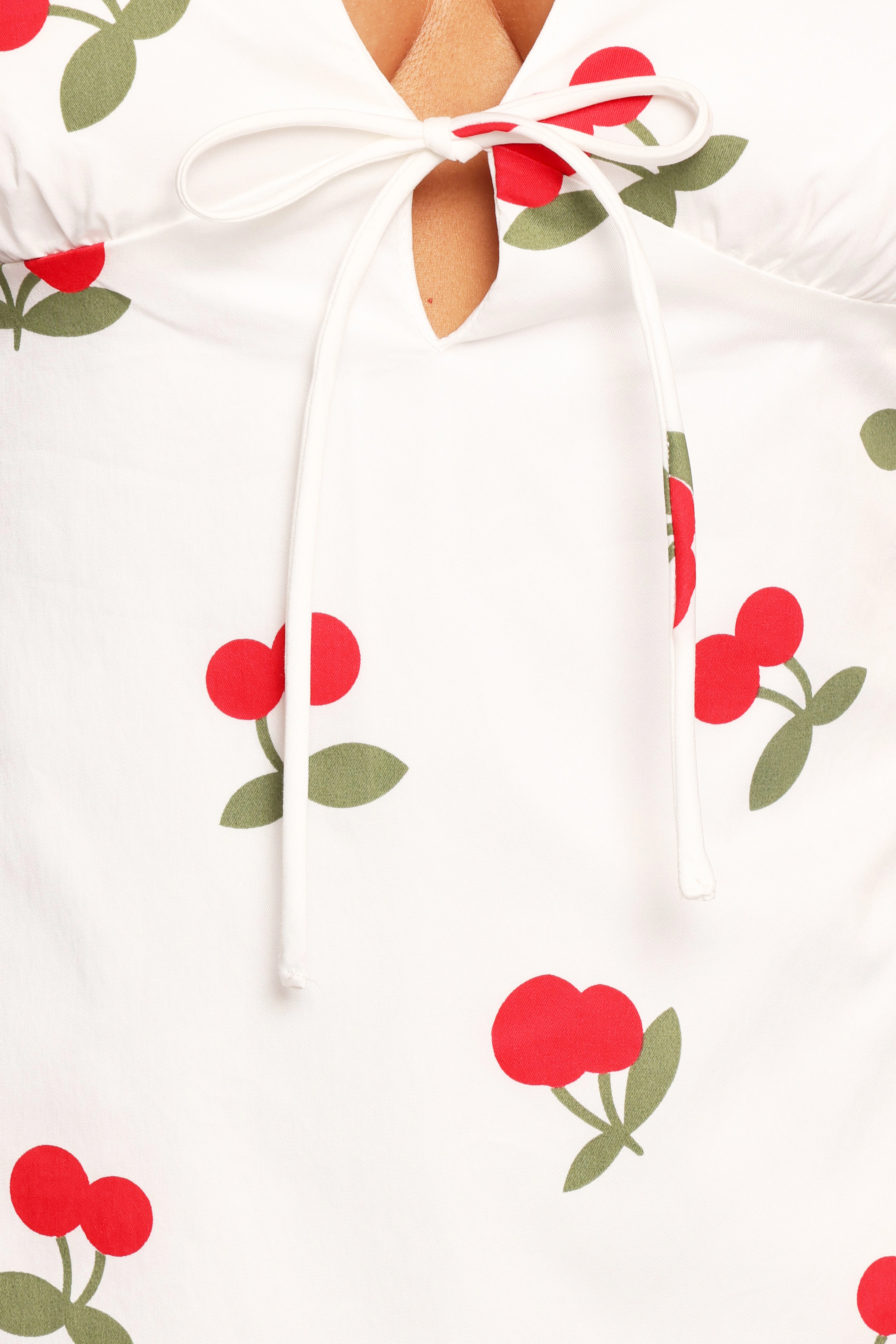 Sable Mini Dress - Cherry Print