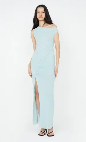 SANIA ASYM DRESS - DUCK EGG