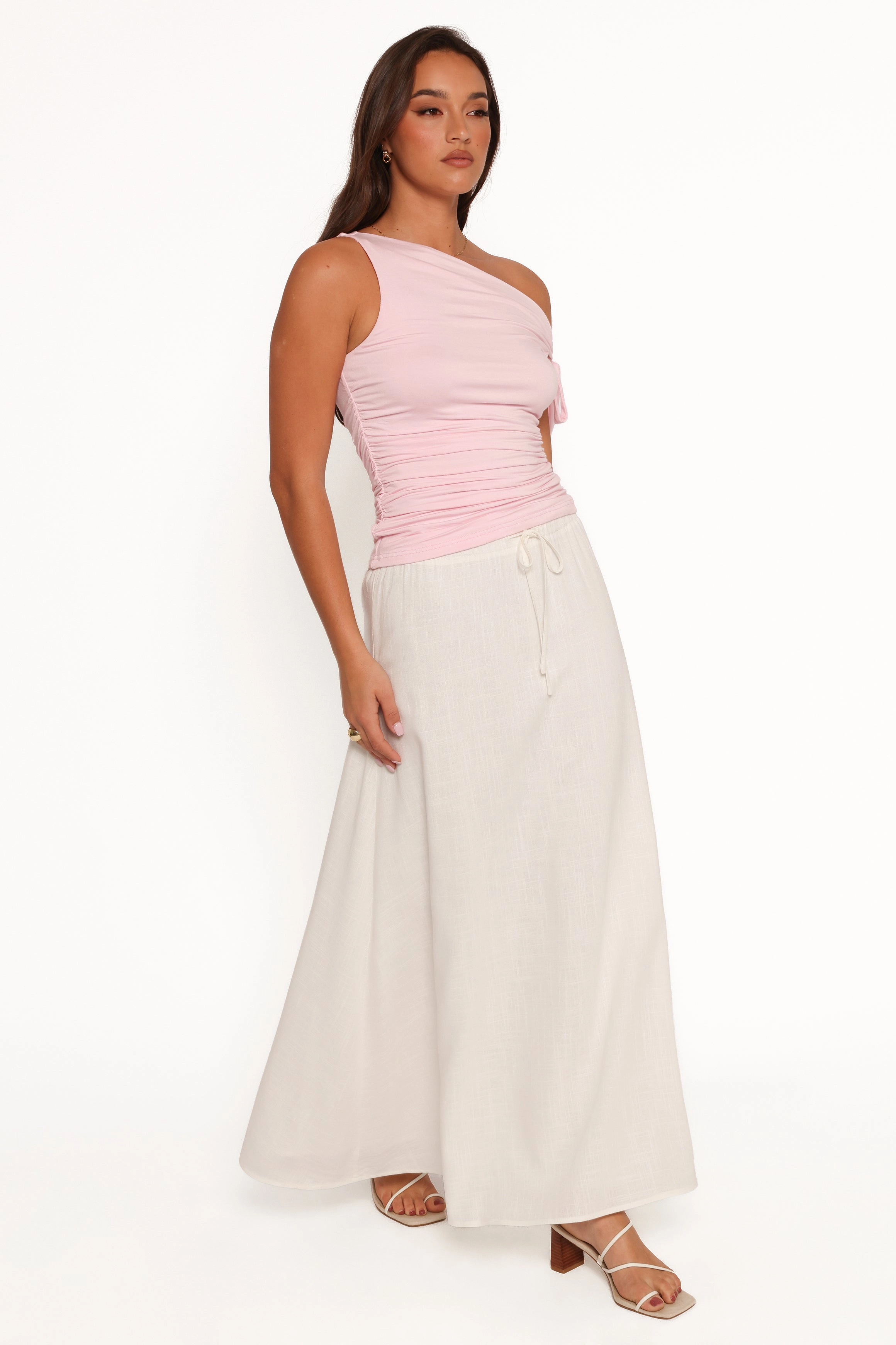 Stevie Maxi Skirt - White