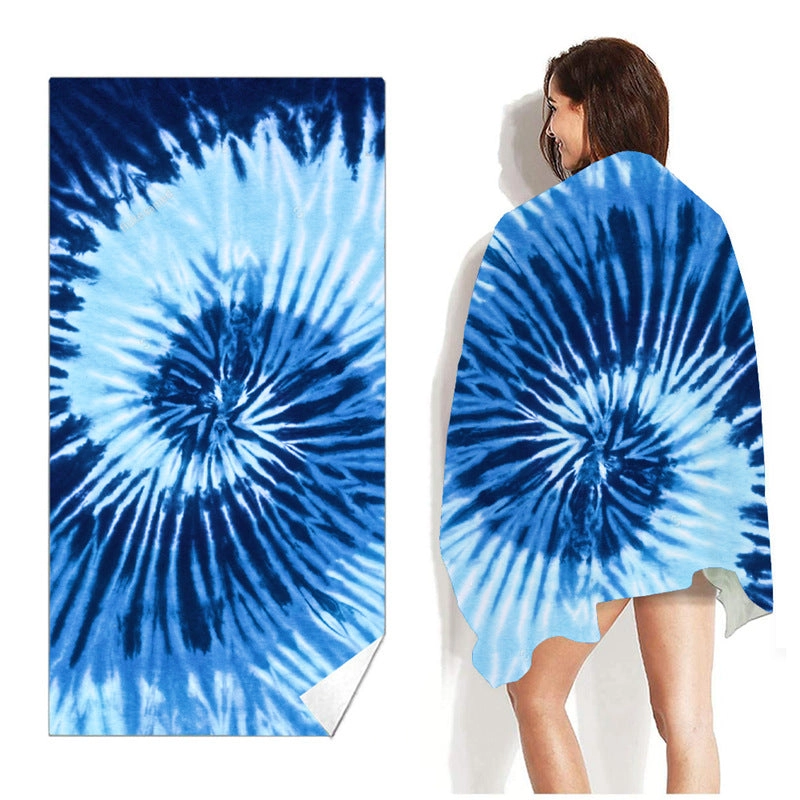 Summer Colorful Print Sand-Free Beach Towel