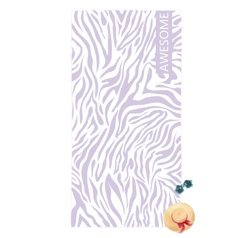 Summer Colorful Print Sand-Free Beach Towel