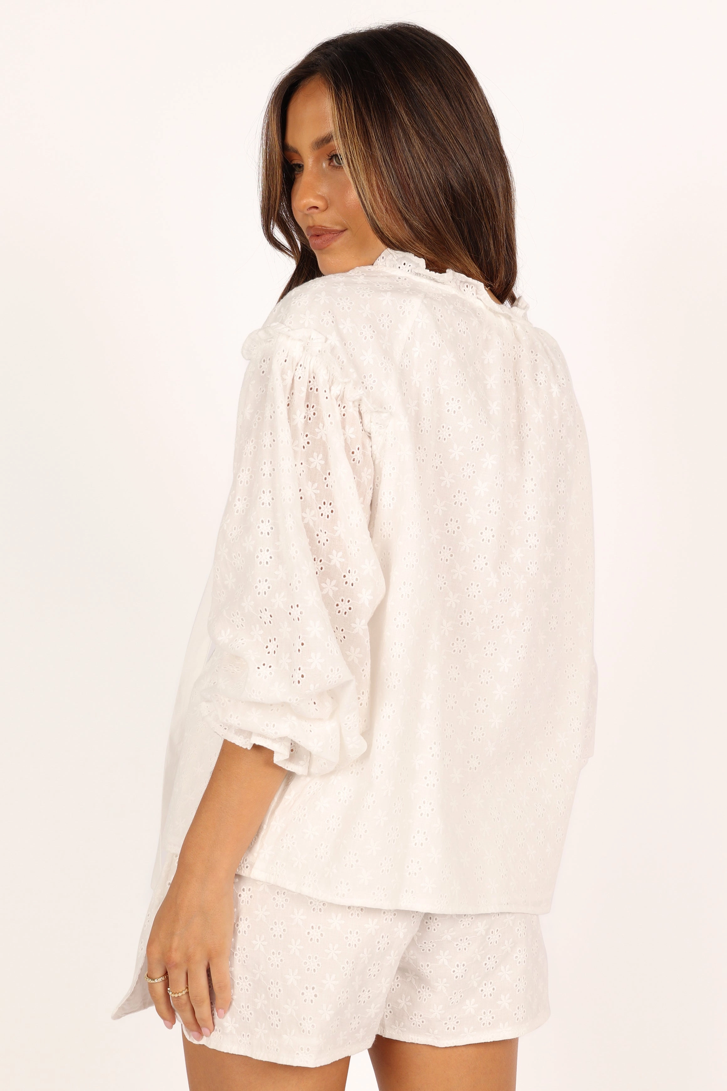 Sunnie Shorts Set - White