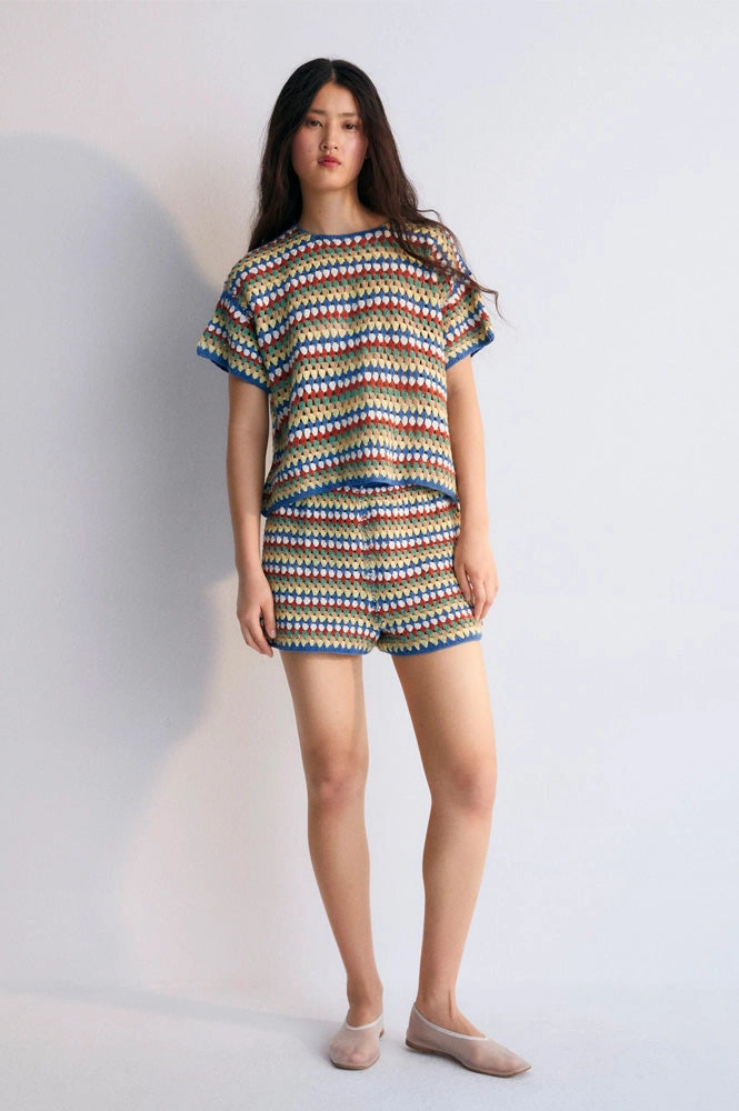 The New Society Serifos Crochet Jumper