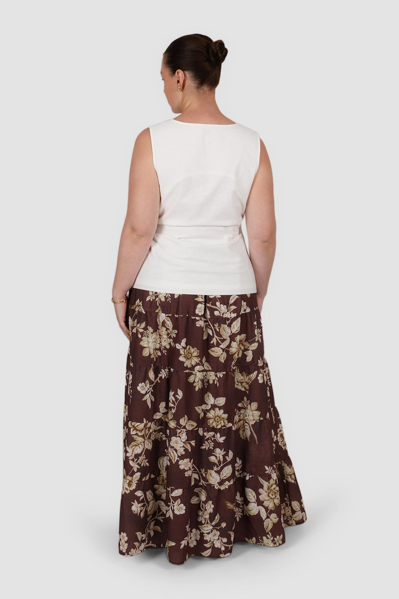 ZYLA MAXI SKIRT GOLDEN MEADOW